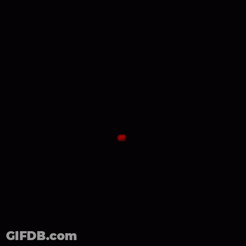 Man With Curly Hair Blue Background W Logo GIF