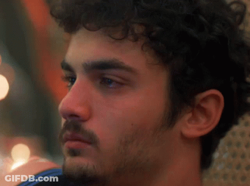 Man With Curly Hair GIF