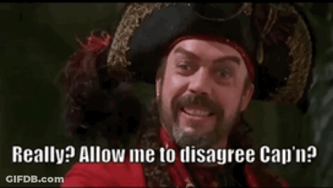 Man With Curly Hair Holding Paper Mouth Open GIF