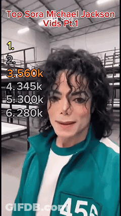 Man With Curly Hair In Green Jacket 456 GIF
