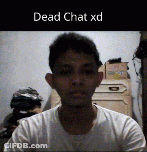 Man With Dead Chat Xd GIF