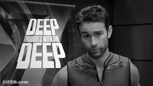 Man With Deep Thoughts GIF