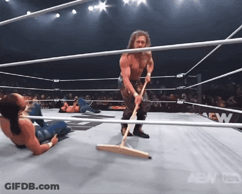 Man With Degen Headband GIF