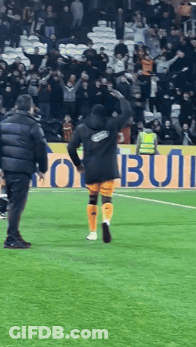 Man With Doge On Head Says Boos GIF