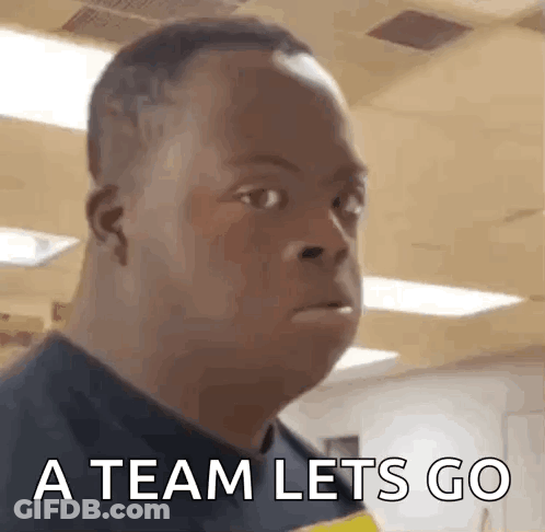 Man With Down Syndrome Saying Lets Go GIF