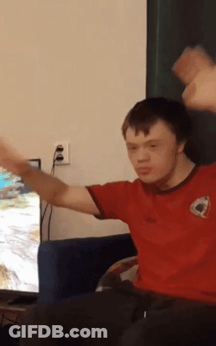 Man With Down Syndrome Saying Will It Work GIF