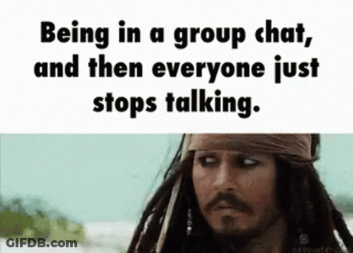 Man With Dreadlocks And Bandana In Group Chat GIF