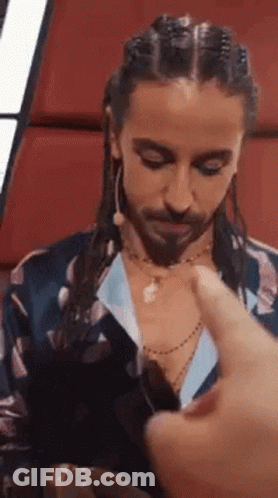Man With Dreadlocks And Beard GIF