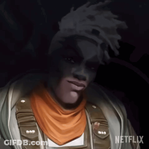 Man With Dreadlocks And Scarf Netflix GIF