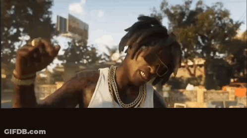 Man With Dreadlocks And Sunglasses GIF