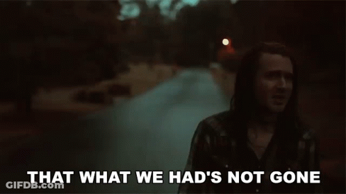Man With Dreadlocks Crying On Road GIF