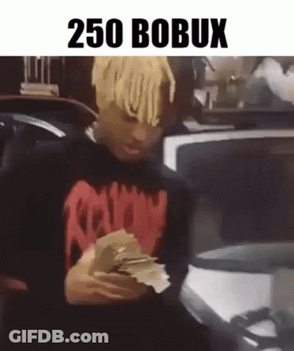 Man With Dreadlocks Holding Money GIF