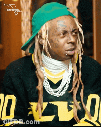 Man With Dreadlocks In Lvo Sweater GIF