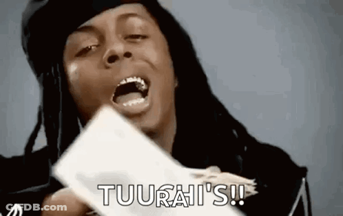 Man With Dreadlocks Shouting GIF