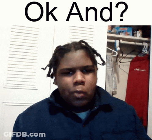 Man With Dreadlocks Standing In Front Of Closet Saying Ok And GIF