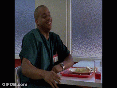 Man With Dreadlocks Wearing Blue Nike Shirt GIF