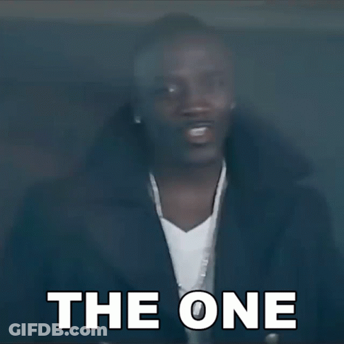 Man With Ear Buds And Jacket Says The One GIF