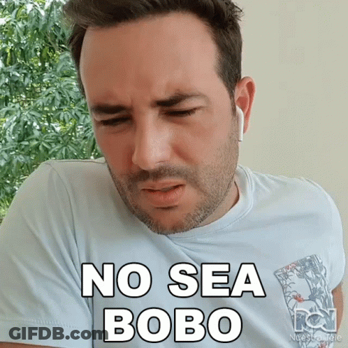 Man With Earbuds And No Sea Bobo Shirt GIF