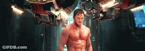 Man With Eeedom Shirt GIF
