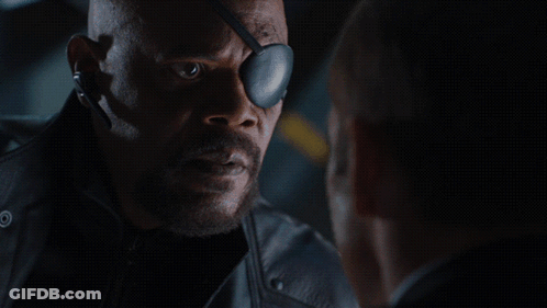 Man With Eye Patch Not An Option GIF