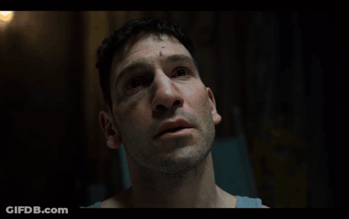 Man With Eyes Closed And Black Spot GIF