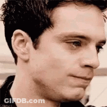 Man With Eyes Closed And Mouth Open GIF