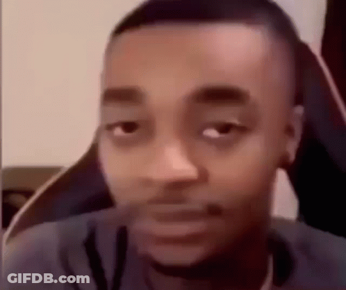 Man With Eyes Closed And Mouth Open GIF