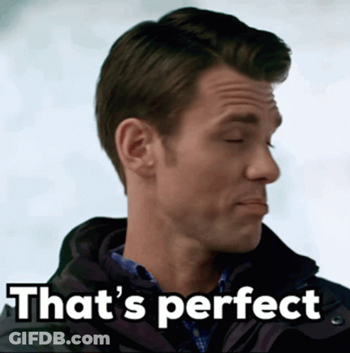 Man With Eyes Closed And Perfect Words GIF