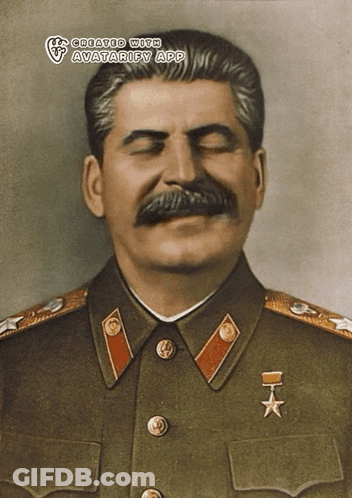 Man With Eyes Closed Avatarify Portrait GIF