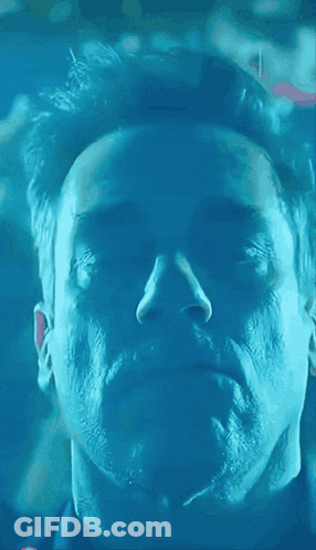 Man With Eyes Closed GIF