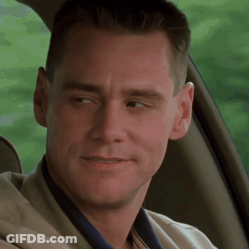 Man With Eyes Closed In Car GIF