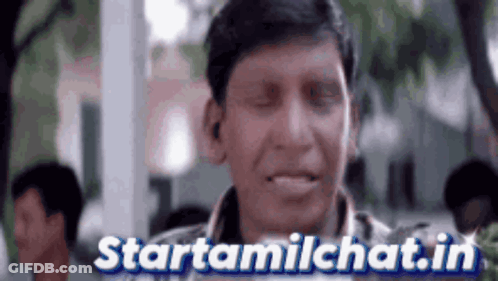 Man With Eyes Closed In Front Of Startamilchat Sign GIF