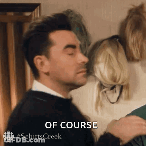 Man With Eyes Closed Of Course GIF
