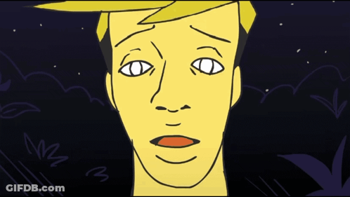 Man With Eyes Closed GIF