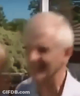 Man With Eyes Closed Saying Cut The Cap GIF