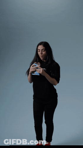 Man With Eyes Closed Says Perfect GIF