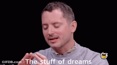 Man With Eyes Closed The Stuff Of Dreams GIF