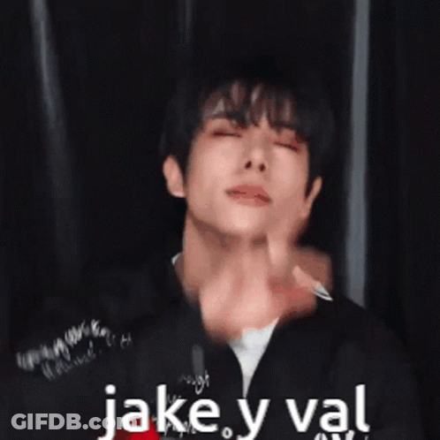 Man With Eyes Closed Wearing Jake Y Val Jacket GIF