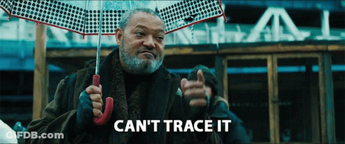Man With Face Mask And Glasses Says Leave No Trace GIF