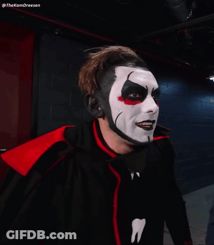 Man With Face Paint Saying Yes Doesn't Everyone GIF