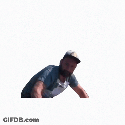 Man With Fist In Air Saying Yes GIF