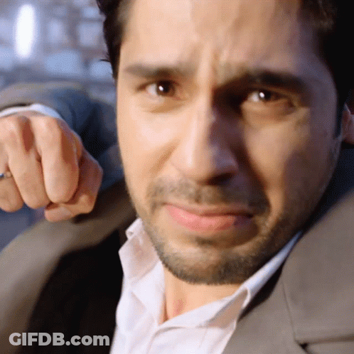 Man With Fist In The Air GIF