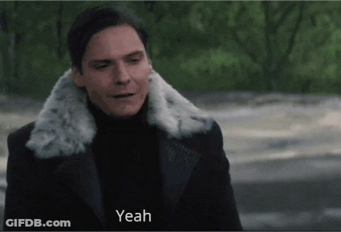 Man With Fur Collar Saying Yeah GIF