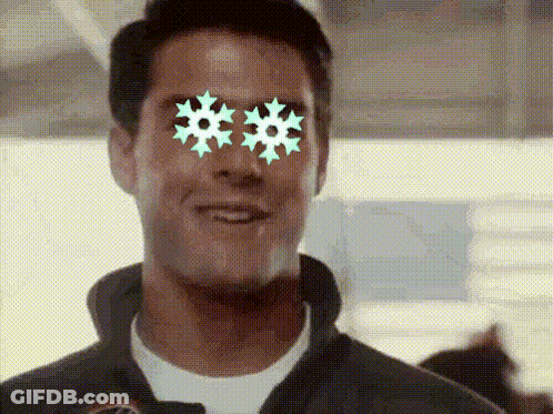 Man With Gears On Eyes GIF