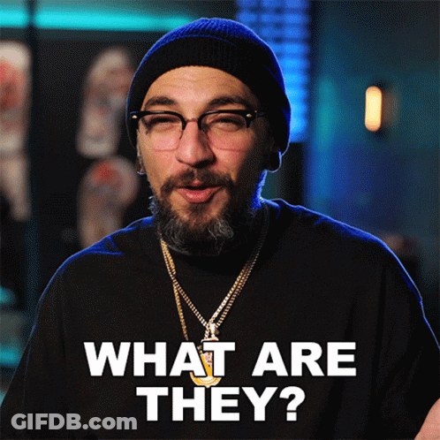 Man With Glasses And Beanie Asking What GIF