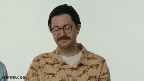 Man With Glasses And Beanie Saying I Knew It GIF