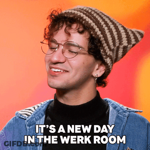 Man With Glasses And Beanie Smiling GIF