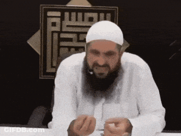 Man With Glasses And Beard At Microphone GIF