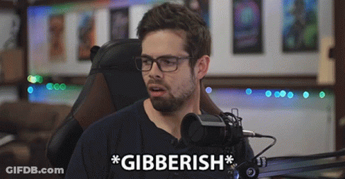 Man With Glasses And Beard At Microphone GIF