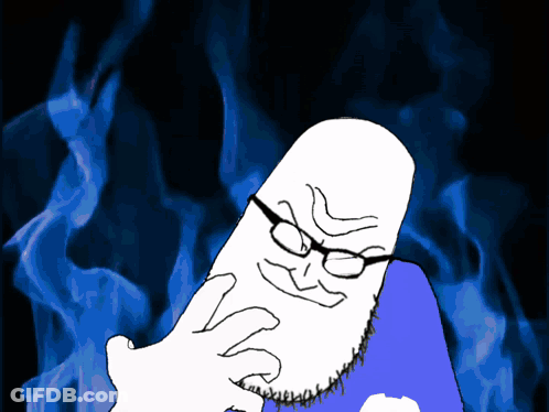 Man With Glasses And Beard GIF